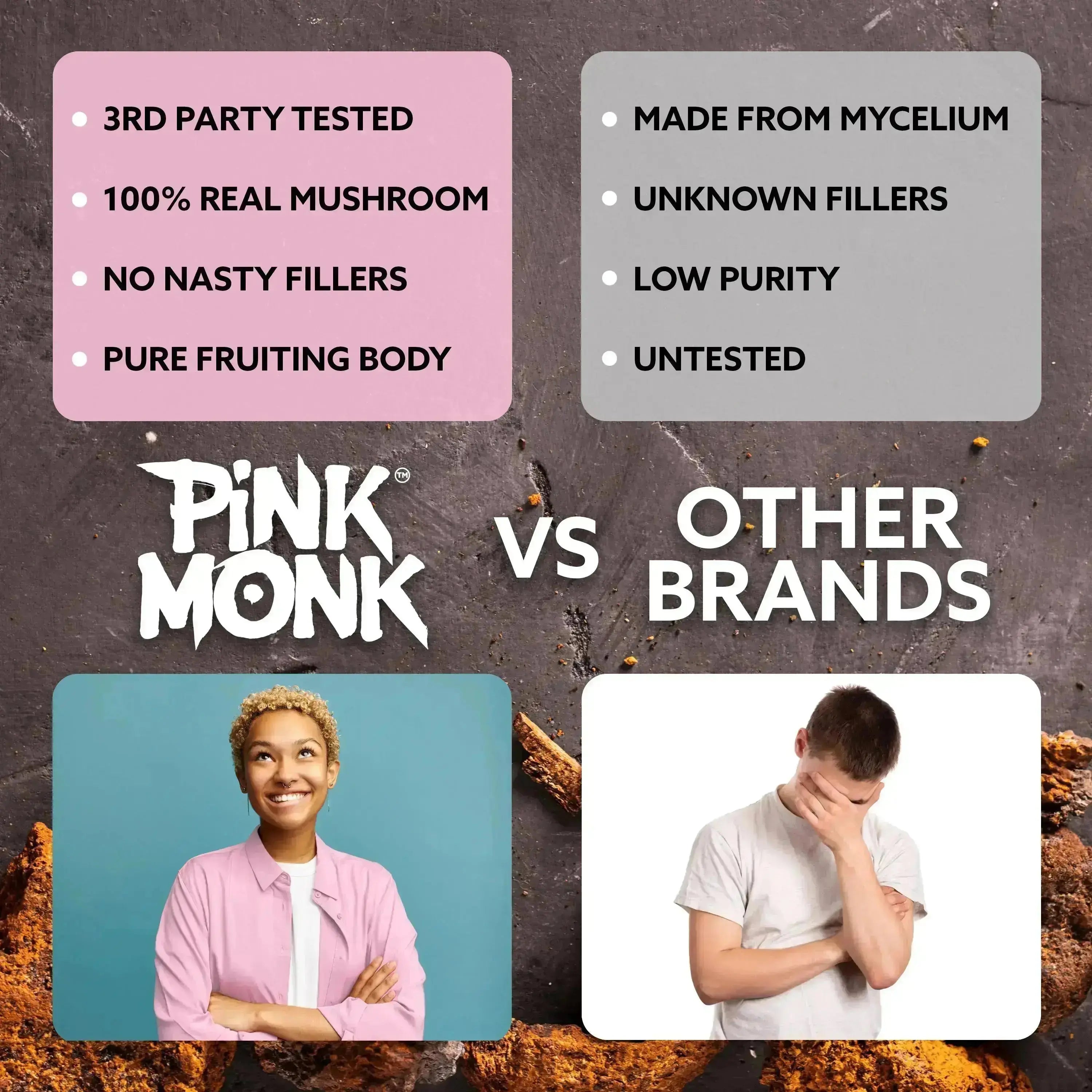 CHAGA Pink Monk