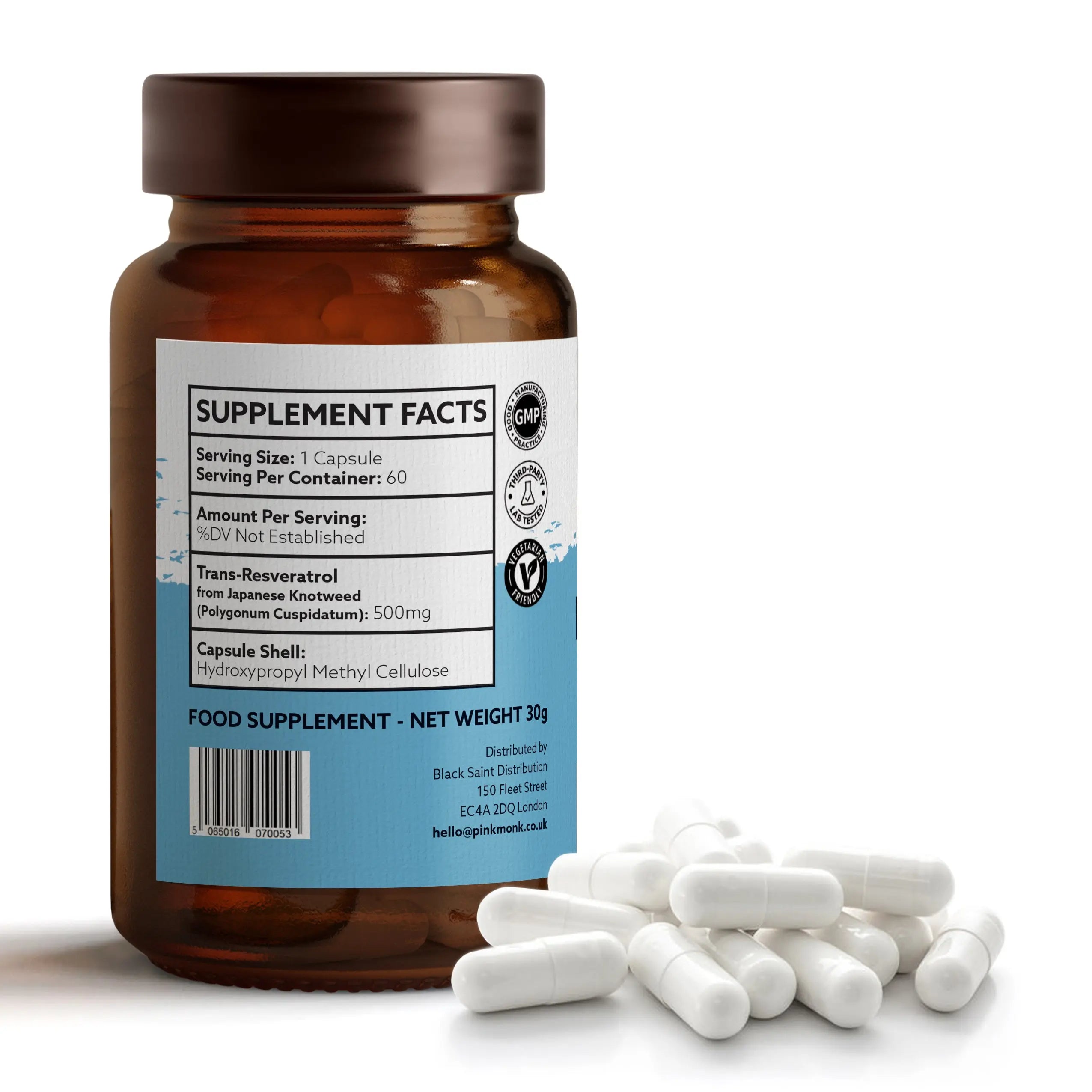 NMN+Resveratrol - LONGEVITY BUNDLE Pink Monk