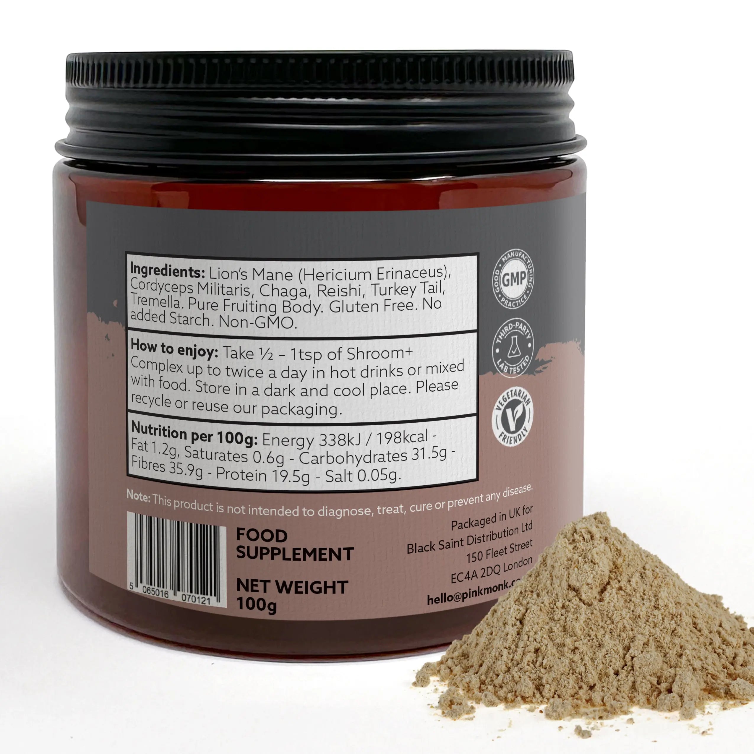 SHROOM+ BLEND Pink Monk